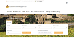 Desktop Screenshot of catalonianproperties.com
